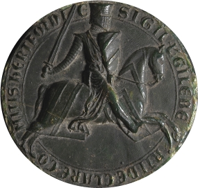 Image of the Seal of Gilbert de Clare, earl of Gloucester and Hertford